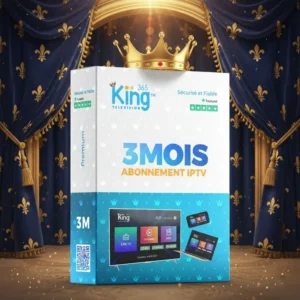 King365 TV 3 Mois – Abonnement IPTV 3 mois officiel et premium, King365 IPTV stable en France avec compatibilité Smart TV, Android et iOS